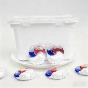 10-15g Dishwasher Pods Stain Remover Detergent Powder Capsules Eco friendly Dishwasher Capsules OEM Manufacture