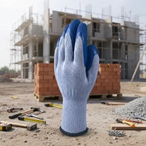 10 Gauge High Grip Crinkle Finish for Scaffolding Building and Heavy Duty Construction Latex Coated Work Gloves