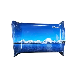 100% Biodegradable Embossed Bamboo Fiber Body and Face Cleansing Wipes 20x30cm for Adults Older Patient