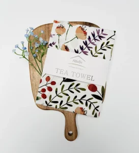 100% Cotton Custom Digital Printed Flour Sack Cloth Dish Towel Luxury Linen Cleaning Kitchen Tea Towels