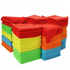 100% Cotton Eco-Friendly Solid Color Quick-Dry 10×10″ Restaurant Kitchen Towels Commercial Thick Soft Durable Machine Towels