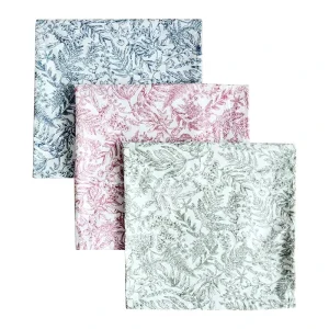 100% Cotton Kitchen Towels 45*45cm Floral Dish Hand Towels Highly Absorbent Flower Tea Towel Cloths for Home Decor