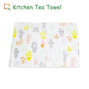 100% Cotton Kitchen Towels Ultra Absorbent Washable Long Lasting Tea Towel