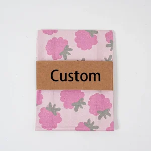 100% Cotton Organic Kitchen Tea Towel Custom Design Dish Towel Duster Dish Cloth