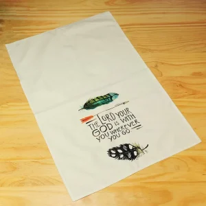 100% Cotton White Kitchen Tea Towel Set