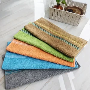 100% Cotton Woven Absorbent Square Dish Cloth Terry Kitchen Towel Eco Friendly Reusable Multi purpose Cleaning Cloth
