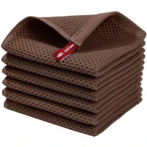 100% Cotton Woven Checkered Kitchen Towels for Home Restaurant Use Multicolor Eco Friendly Highly Absorbent Customized Size