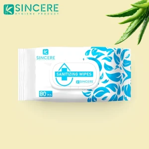 100% Eco friendly Biodegradable Flushable Non Woven Disposable Sinceresafer Wipes for Adult Daily Use