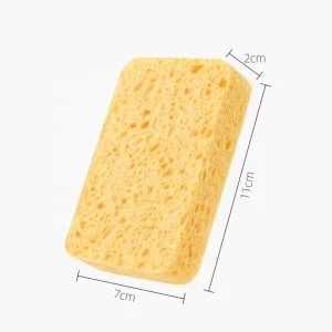 100% Natural Kitchen Cleaning Brush Sponge Dishes Washing Scouring Pad Reusable Magic Sponge Polyurethane Smell Removing