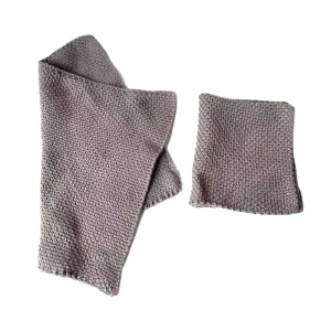 100% Organic Cotton Knitted Dish Cloth High Quality Kitchen Towel for Cleaning