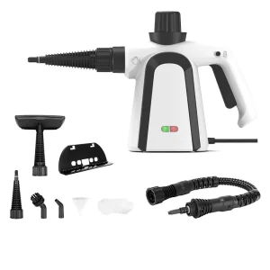 1000W Factory Portable Handheld Steam Cleaner 400ml WaterTank with 3bar High Temperature Steam for House Car Cleaning