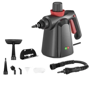 1000W Manufacturer Portable Steam Cleaner Handheld 3bar 400ml WaterTank with Full Accessory Kit for House Car Cleaning