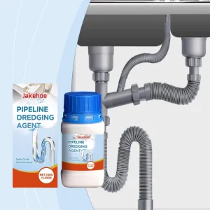 100g Pipe Dredging Agent Quickly clear the Blockage Mild Formula Is Suitable for All Kinds of Pipes Remove Odors Drain Cleaner