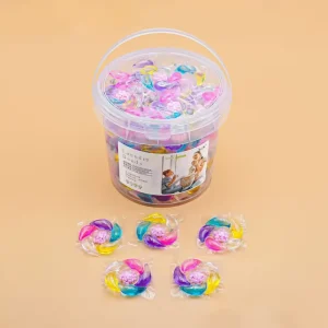 100pcs box Bulk Laundry Pods Manufacturer Deep Clean Stain Removal Dye Free Hypoallergenic Laundry Pods Capsule 6 in 1
