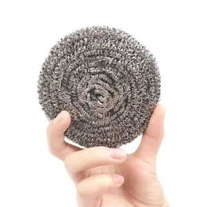 10~40G Steel Wool Scrubber Stainless Steel Scouring Pad Kitchen Cleaning Stainless Steel Iron Sponge Scrubber