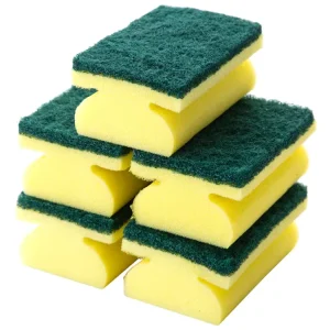 10x Sponge Cleaning Dish Washing Catering Scourer Scouring Pad-Kitchen