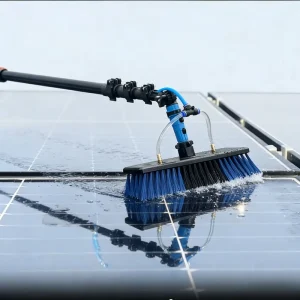 12/23/28FT Water Fed Pole Window Cleaning System Aluminum Telescopic Solar Panel Washing Tool Kit