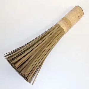 12″ Bamboo Wok Brush Traditional Cleaning Whisk Kitchen Cleaning Brush