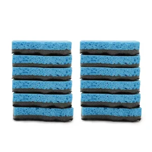 12 PCS Magic Dish Cleaning Sponge Scouring Pad
