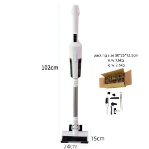 120W 22.2V Home Handheld 2000mAh Portable Vacuum Cleaner