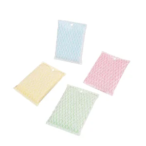 13*8.5*2 cm Kitchen Dish Washing Sponge Mesh Net Scouring Pad Multi Surface Dish Scouring Scrubbers