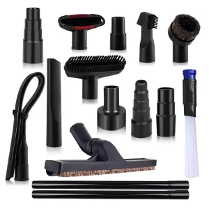 14 Piece Set ID 32 35mm Universal Household Brush Head Horsehair Gap Brush Vacuum Cleaner Suction Head Accessories