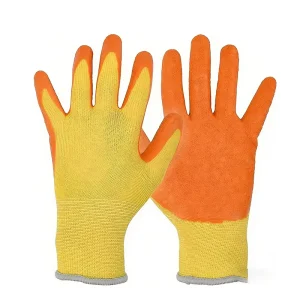 15 Gauge Nylon Foam Latex Coated Work Gloves for Gardening and Agricultural Forestry Applications