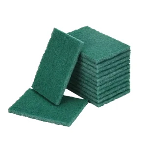 150x100x10mm 20PCS 96# Green Sponges Scouring Pads Heavy Duty Scouring Pad Melamine Scouring Pad for Kitchen Bathroom