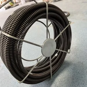 16mm Stainless Steel Snake Sink Drain Sewer Dredge Spring Pipe Dredge Tool Pipe Cleaner for Various Drains