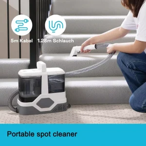 18 Kpa Factory Direct Sale Electric Portable Carpet and Spot Cleaner Wet & Dry Vacuum Function for Household