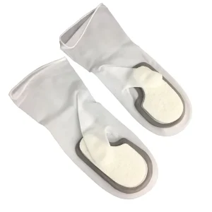 1Pair Magic PVC Gloves With Exchangeable Scouring Pad for Washing Dishes Kitchen Household
