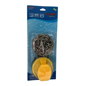 2 Pack Stainless Steel Scourer Premium Cleaning Brushes