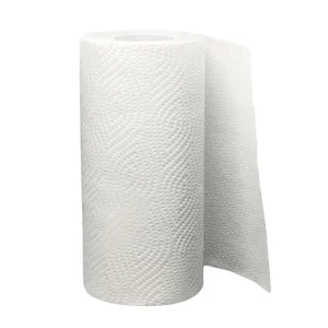 2 Ply Absorbent Virgin Material Disposable Kitchen Paper Towel Roll Soft and Water Oil Kitchen Cleaning Towel