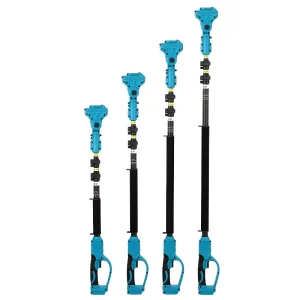 2 in 1 Cordless Pole Saw Electric Chain Saw Compatible with Makita Battery 18V for High Branch Garden Tree Pruning