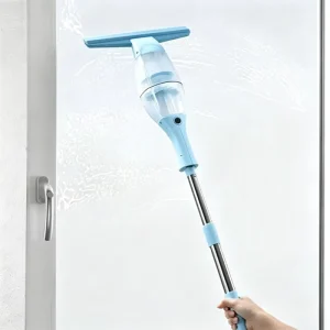 2 in 1 Handheld Wireless Vacuum Cleaner and Electric Window Cleaner Household Glass Washing Squeegee for Window Cleaning