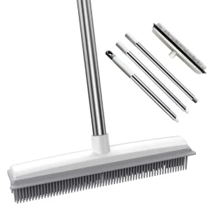 2 in 1 Long Handle Dual Purpose Plastic Scrub Brush for Cleaning Bathroom Kitchen Wall Deck Tub Tile Versatile Cleaning Brushes