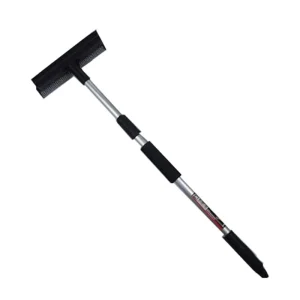 2 in 1 Telescopic Handle Window Squeegee Wiper Cleaner Glass Cleaning Tools