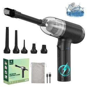 2 in 1 Vacuum Cleaner and Air Duster Rechargeable Electric Car Cleaning Product