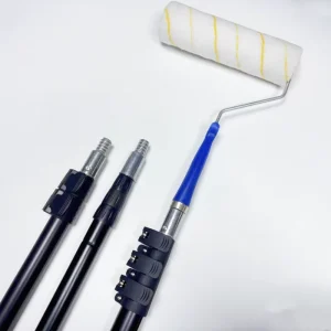 2.5 Meters Aluminum Telescopic Pole Extendable Rod with Flip Lock Twist Lock for Cleaning Tool