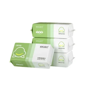 20*20cm 80GSM Thick Pure Cotton Disposable Cleansing Towels 50pcs Portable Face Wipes for Home Makeup Removal