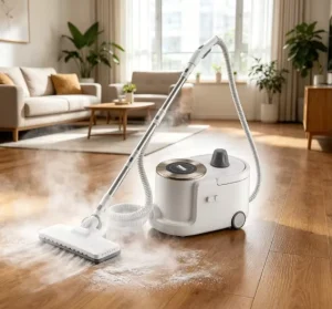 2000W Multi-Function Steam Cleaner, 60g/min Output, High-Temperature Mop for Floor, Kitchen, Bathroom, Ironing