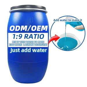200KG Eco Friendly Industrial Concentrated Laundry Liquid Custom Colors and Scents Factory for Commercial Use