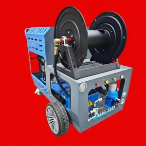 200bar Drain Cleaning Machine 84L Water Tank for Construction Site Sewer Unblocking