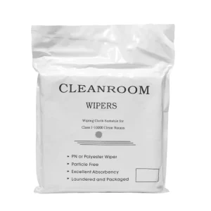 220 Gsm 2 Ply 9*9 Inch Microfiber Polyester Dust free Cloth Lint Free Cleanroom Wipes With Laser Sealed Edge