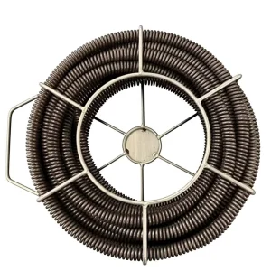 22MM Diameter Pipe Domestic Sewer Dredging Machine Manganese Steel Spring for Drain Cleaning Machine