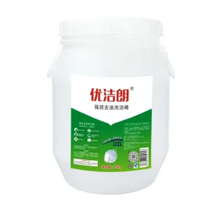 25KG Bucket High Efficiency Commercial Food Grade Lemon Scent Liquid Dishwashing Detergent 5%-15% Active Disposable Kitchen Use