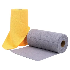 25x25cm Microfiber Eco Roll Shaped Tear Cloth Multipurpose Car Kitchen Towel Absorbent Disposable Cleaning Cloth
