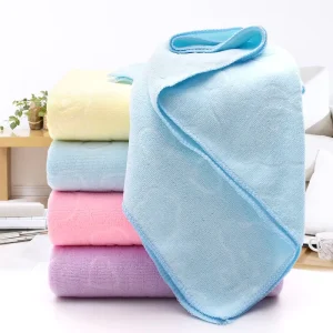 25x25cm Microfiber Kitchen Towels Dish Towels Woven Techniques