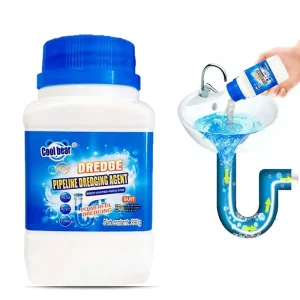 268g Strong Sewer Pipe Dredging Agent Kitchen Toilet Blockage Channel Powder Drain Cleaning Application