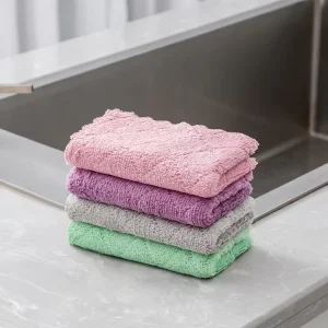 28x40cm and 42x62cm Quick Dry Kitchen Towels Highly Absorbent Tea Towels Customizable Dish Towels